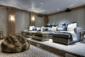 custom home theater installation