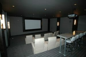 Home Theater Projection System | Reed's Built-Ins