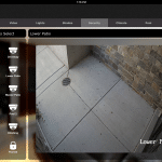 Screenshot of front door to show home security camera's you can access on your phone | Utah home security camera | Reed's Built-Ins