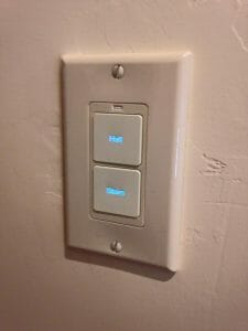 example of smart lighting system in a utah home